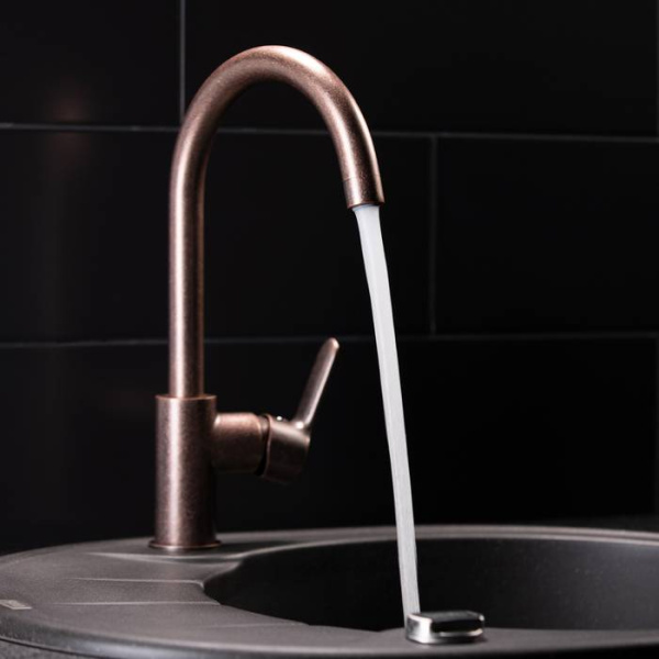 Смеситель для кухни IDDIS Cuba состаренная медь (CU3MBJ0i05)